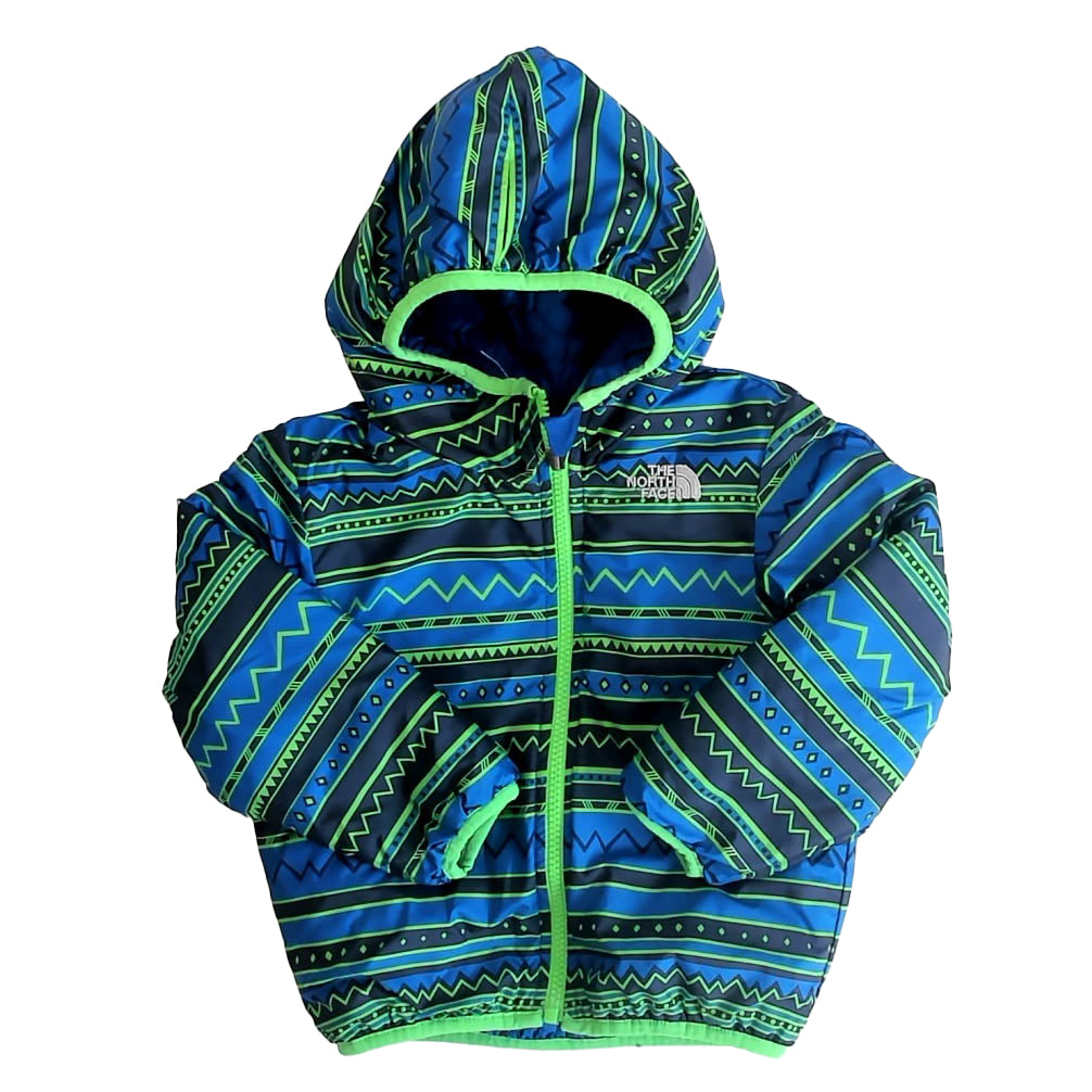 The North Faces Boys Blue | Green Jacket Size: 18-24 Months Blue | Green