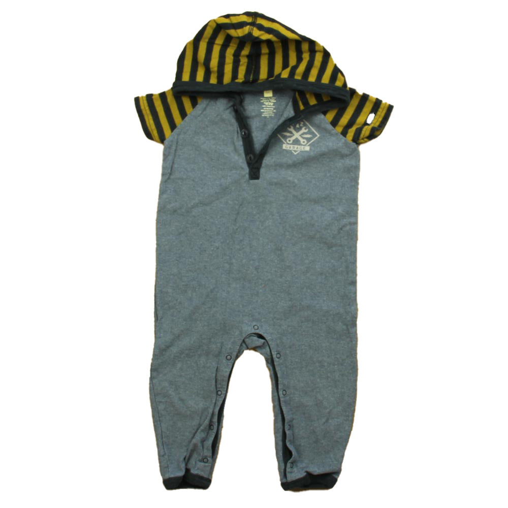 Tea Boys Blue | Green Romper Size: 12-18 Months Blue | Green