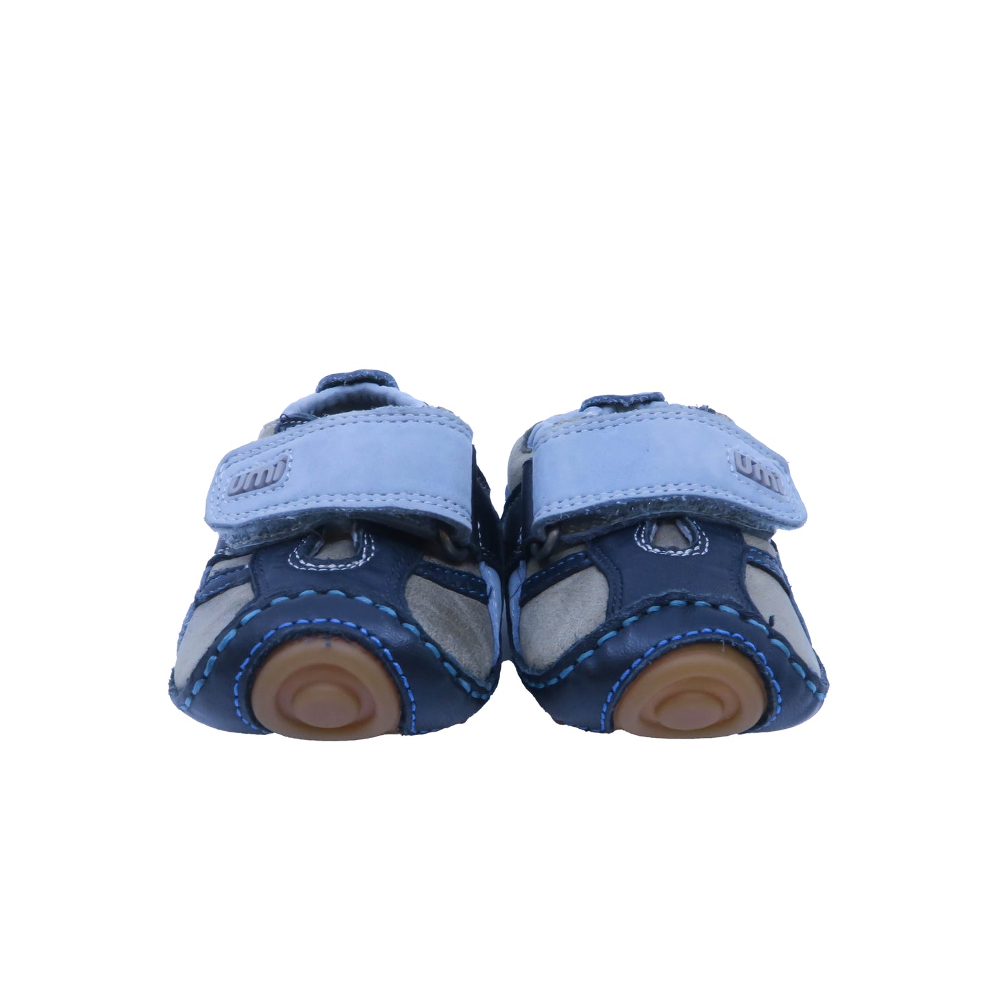 UMI Boys Blue | Grey Shoes Size: 2 Infant Blue | Grey