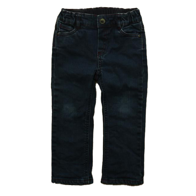 Jacadi Boys Blue | Maroon Jeans Size: 24 Months Blue | Maroon