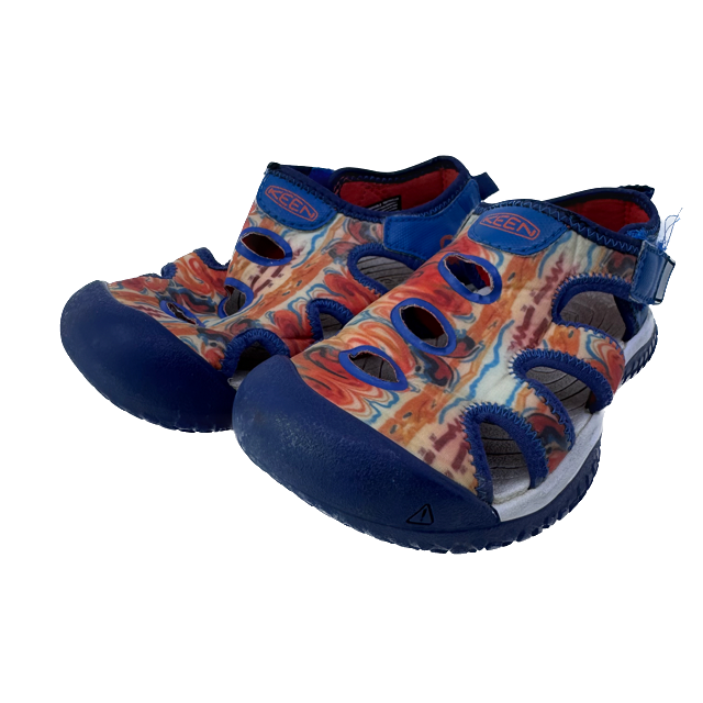 Keen Boys Blue | Orange Water Shoes Size: 10 Toddler Blue | Orange