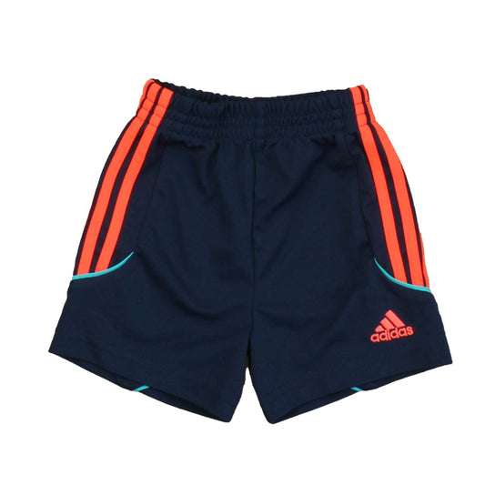 Adidas Boys Blue | Orange Athletic Shorts Size: 12 Months Blue | Orange