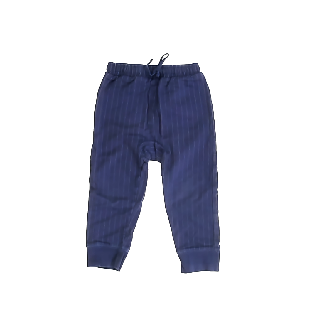 Tea Collection Boys Blue Pin Stripe Casual Pants Size: 2T Blue Pin Stripe