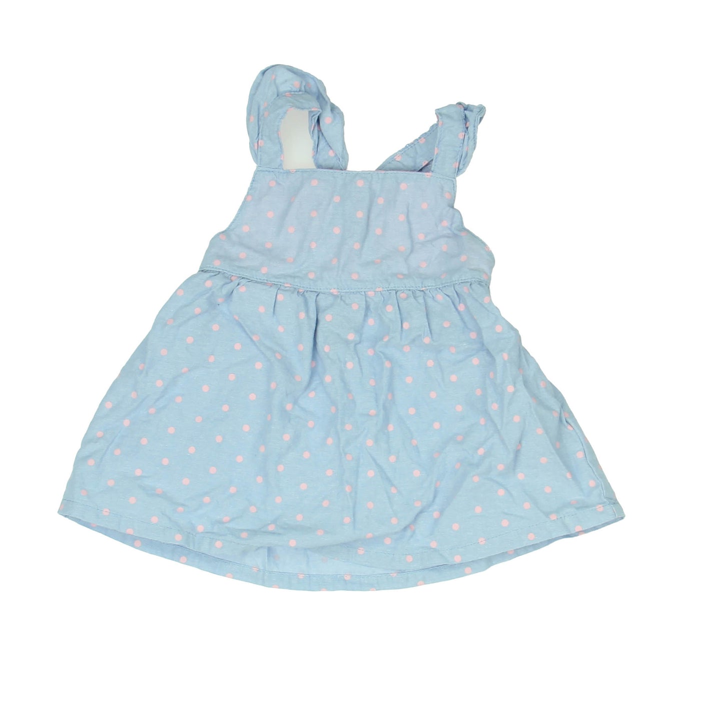 Picapino Girls Blue | Pink | Polkadots Jumper Size: 12 Months Blue | Pink | Polkadots