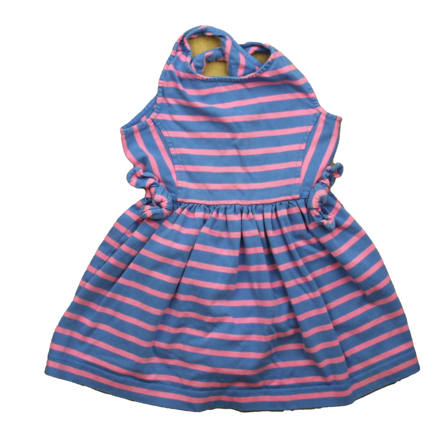 Crewcuts Girls Blue | Pink Dress Size: 4T Blue | Pink