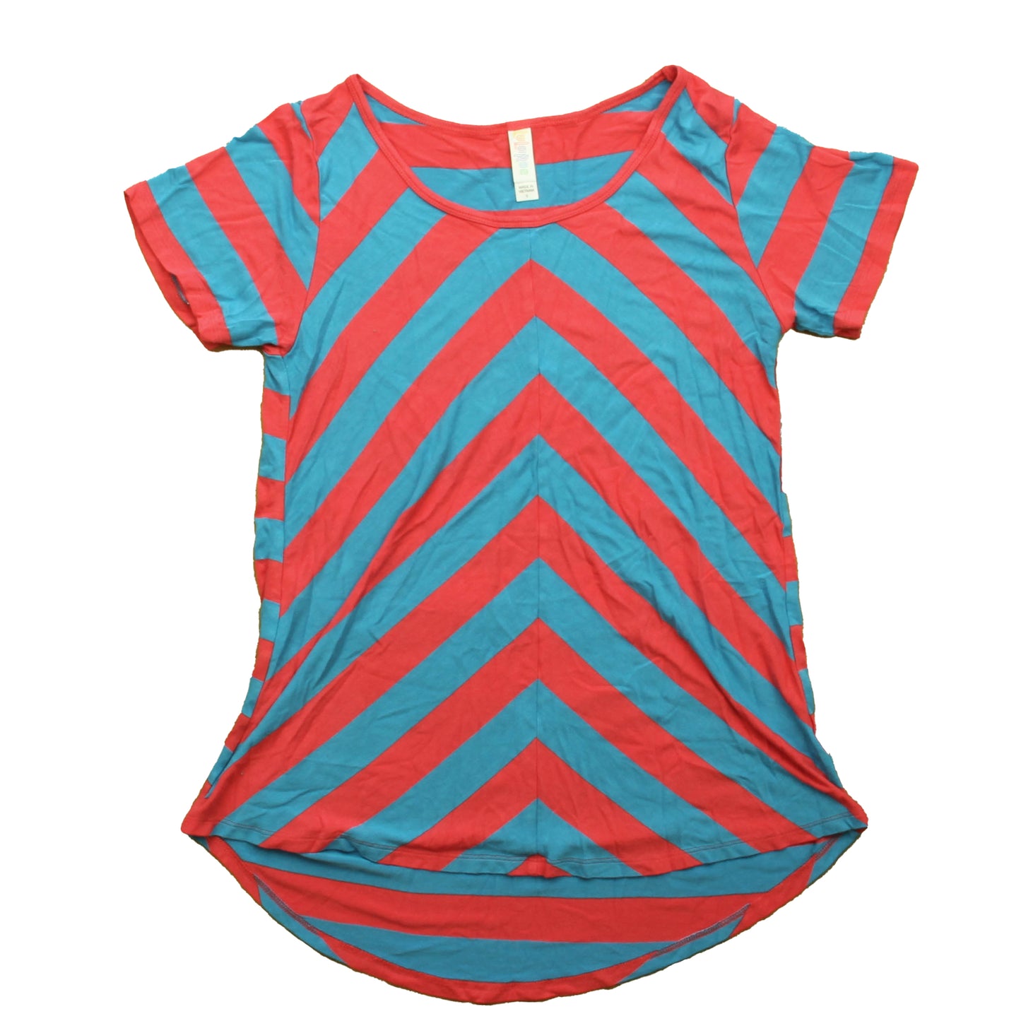 Lularoe Girls Blue | Pink T-Shirt Size: Womens Small Blue | Pink