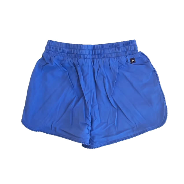 Tea Collection Girls Blue Pom Pom Shorts Size: 12 Years Blue Pom Pom