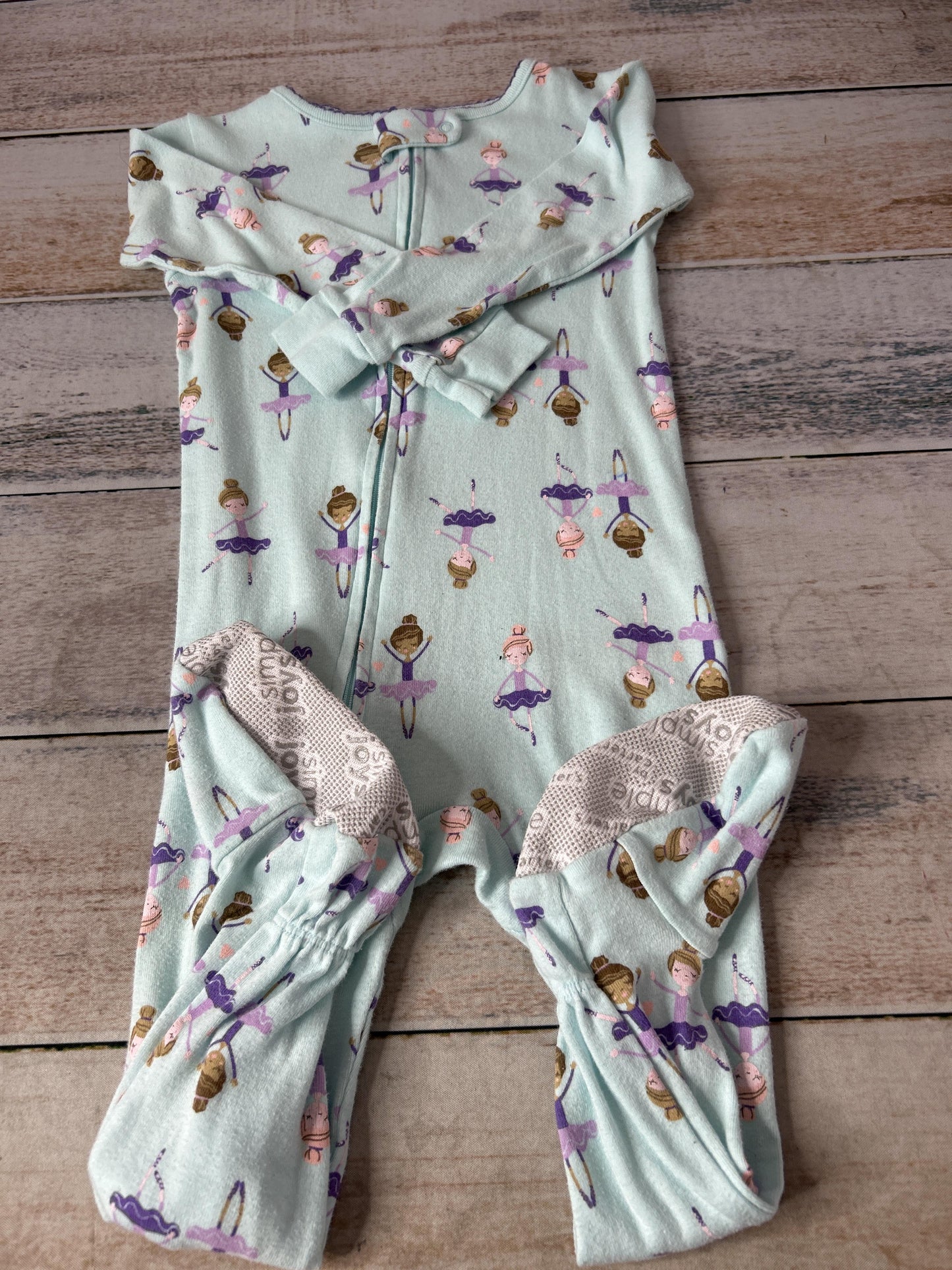 Carters Girls Blue | purple Onesie Size: 2T Blue | purple