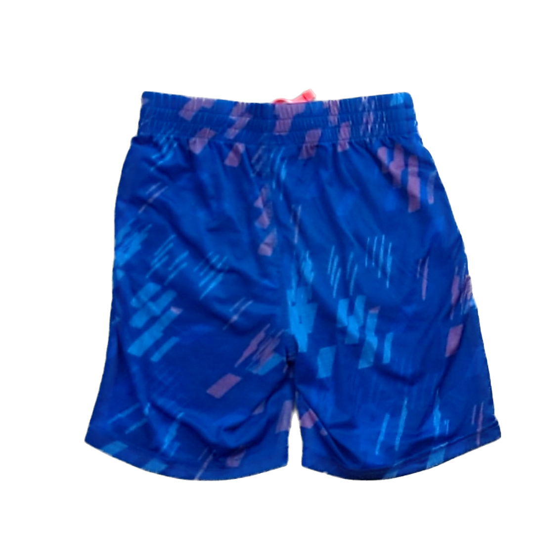 Rockets Of Awesome Girls Blue | Red and Blue Lightening Bolts Shorts Size: 5T Blue | Red and Blue Lightening Bolts