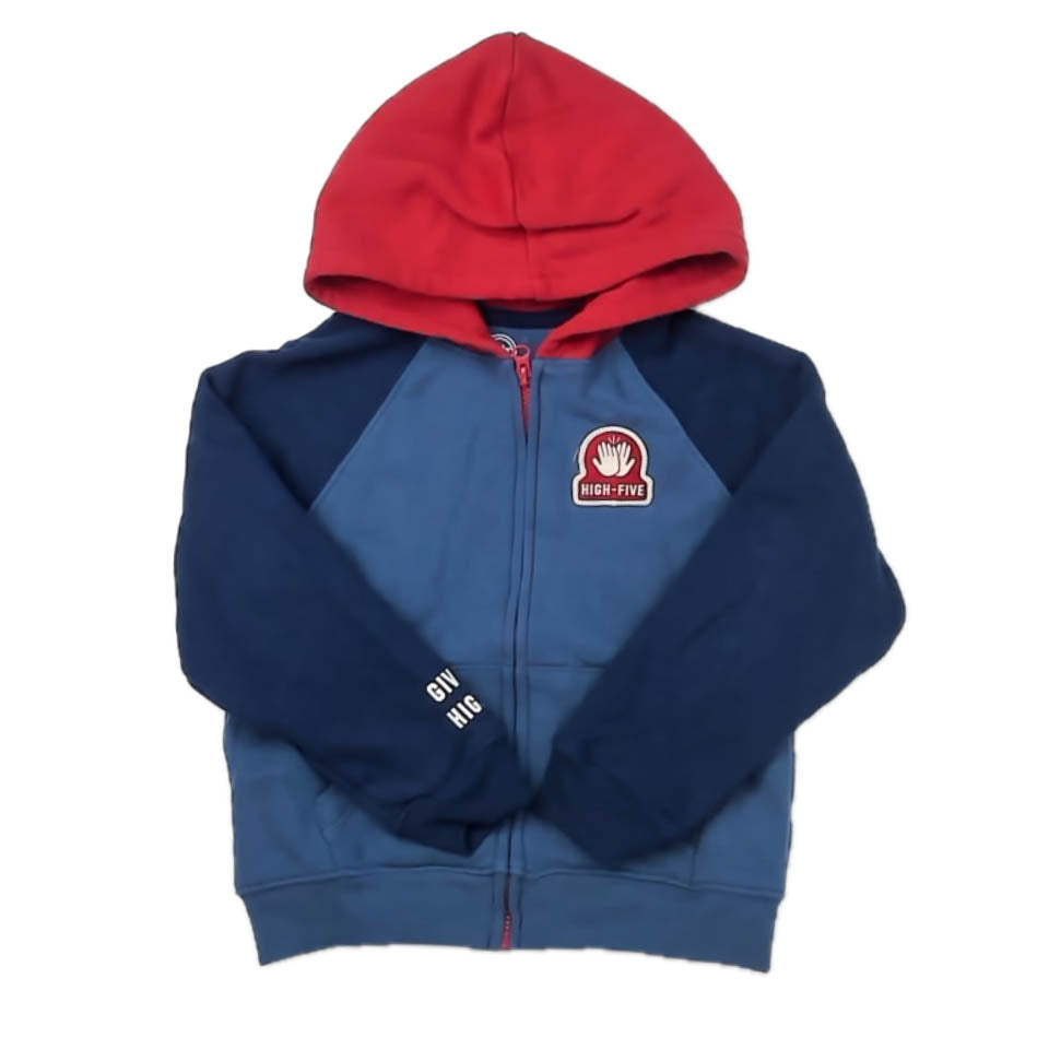Wonder Nation Boys Blue | Red Hoodie Size: 7 Years Blue | Red