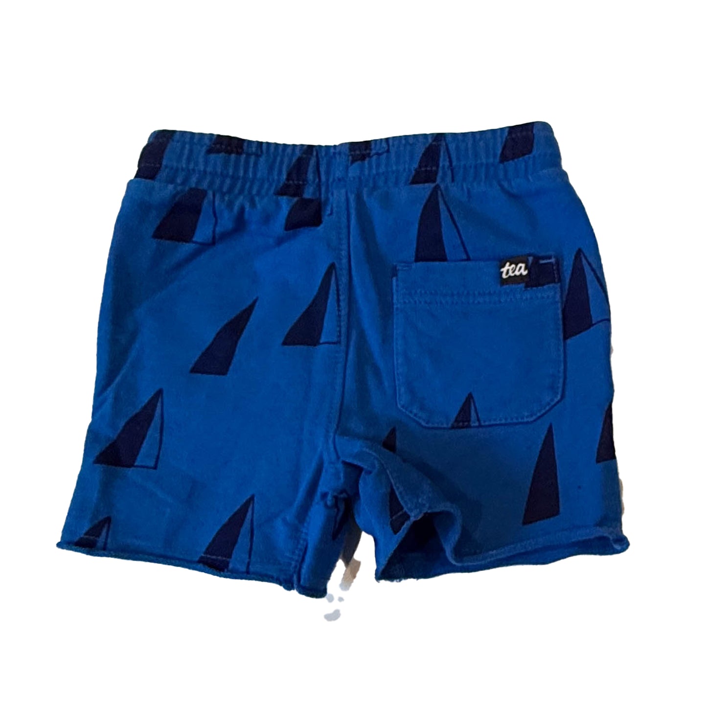 Tea Collection Boys Blue Sailboats Shorts Size: 12-18 Months Blue Sailboats