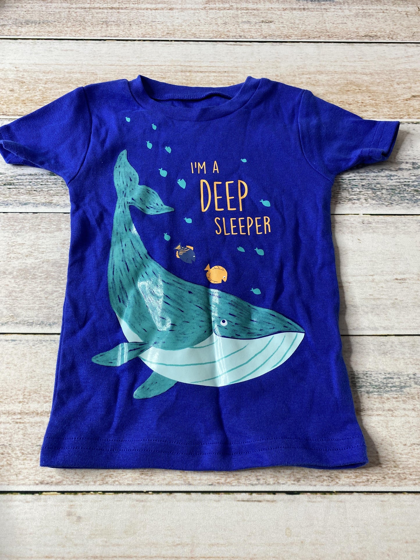 Carters Boys Blue | Sea Animals Pajamas Size: 3T Blue | Sea Animals