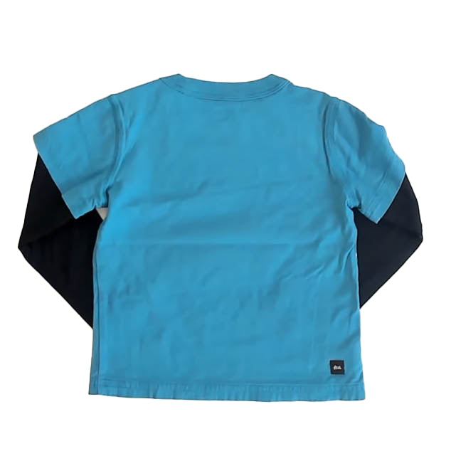 Tea Collection Boys Blue Seal Long Sleeve T-Shirt Size: 2T Blue Seal