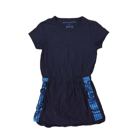 Rockets Of Awesome Girls Blue | Sequins Dress Size: 7 Years