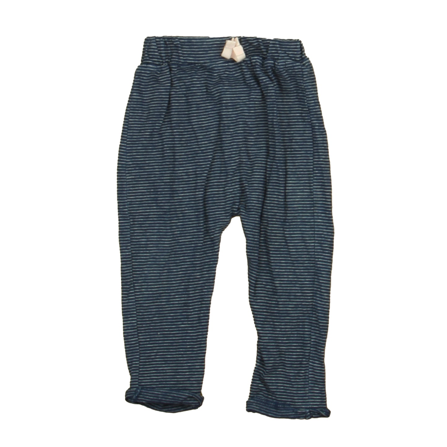 Splendid Girls Blue Stripe Leggings Size: 6-12 Months Blue Stripe