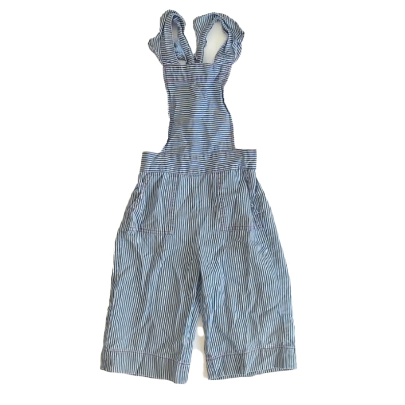 Rockets Of Awesome Girls Blue Stripe Jumper Size: 5T Blue Stripe