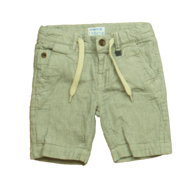 Mayoral Boys Blue Stripe Shorts Size: 3T Blue Stripe