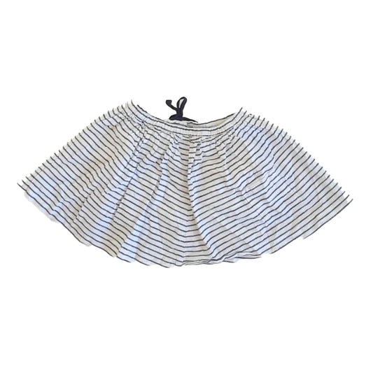 Egg Girls Blue Stripe Skirt Size: 5T Blue Stripe