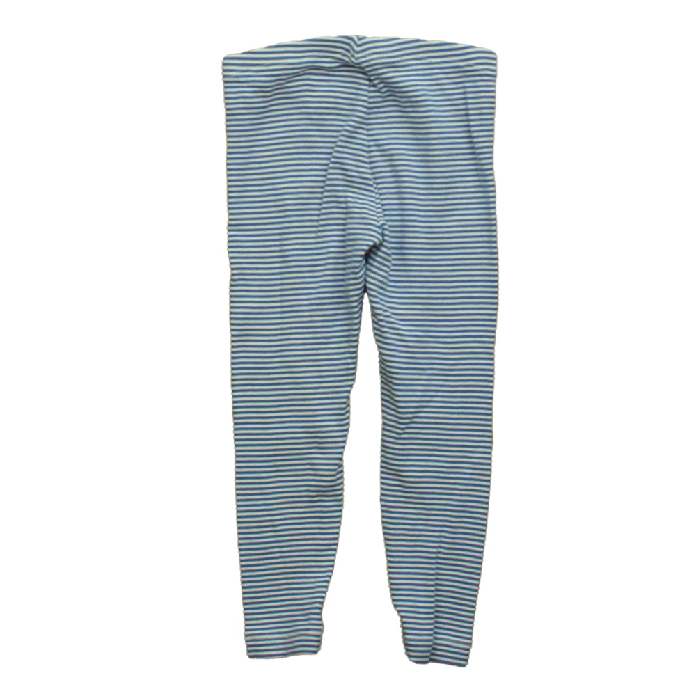 Tea Collection Girls Blue Stripe Leggings Size: 4T Blue Stripe