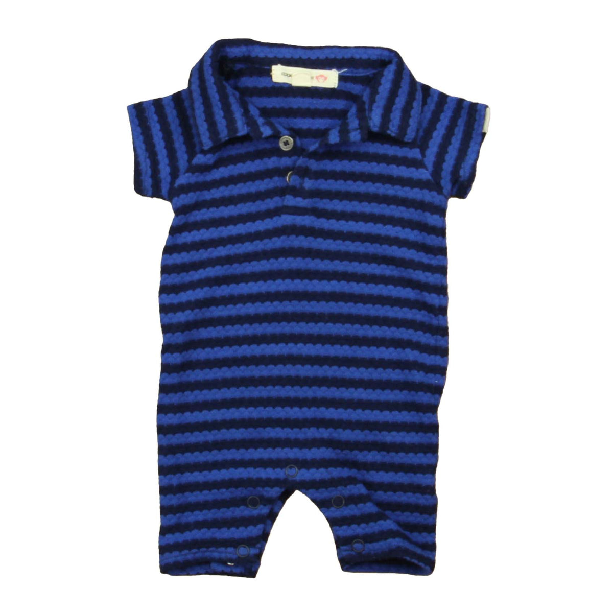 Appaman Boys Blue | Stripes Onesie Size: 3-6M Blue | Stripes