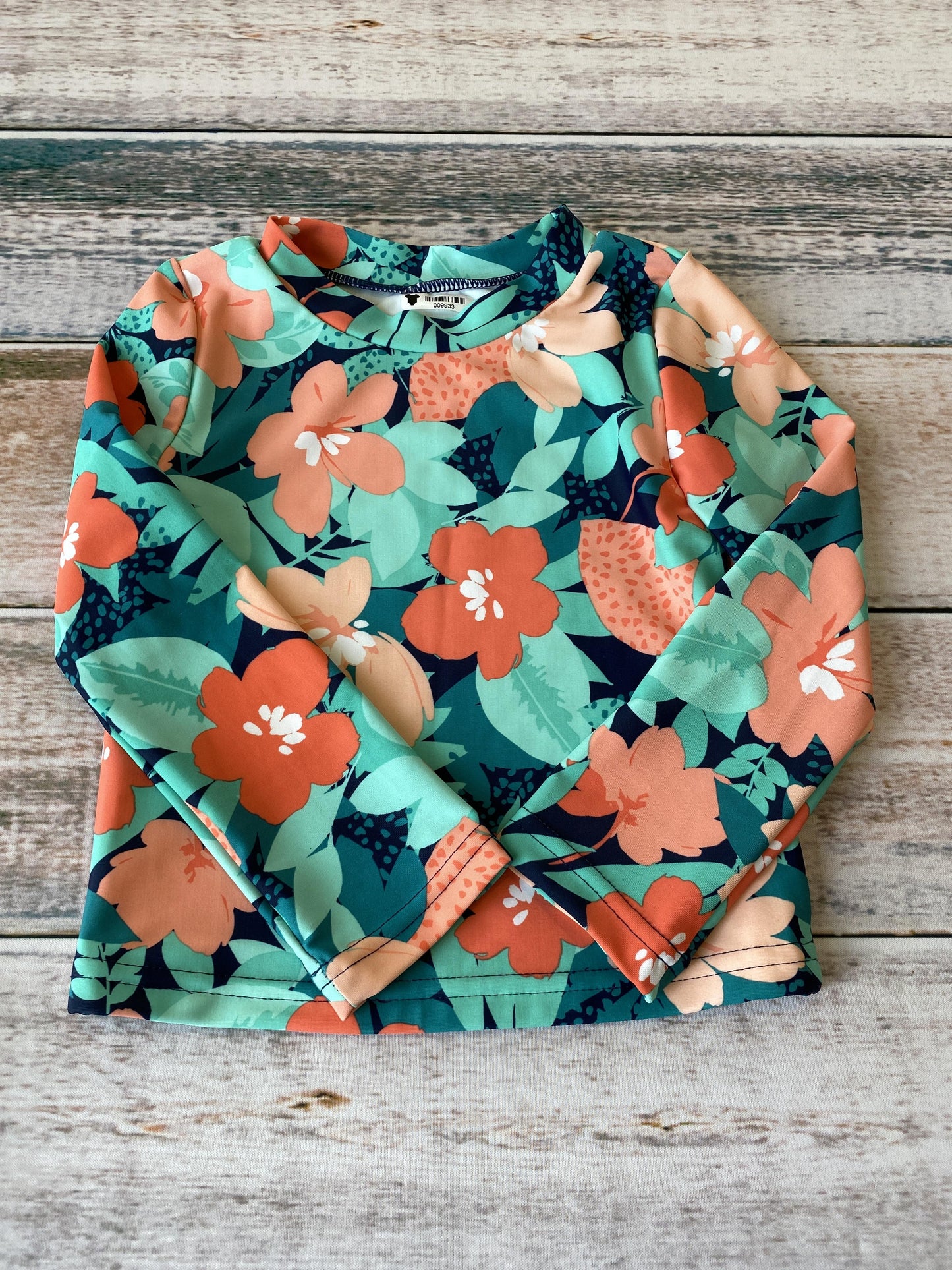 Carters Girls Blue | Teal | Pink floral Swimwear Size: 2T Blue | Teal | Pink floral