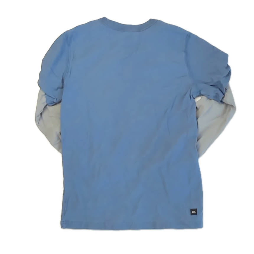 Tea Collection Boys Blue Trains Long Sleeve T-Shirt Size: 10 Years Blue Trains