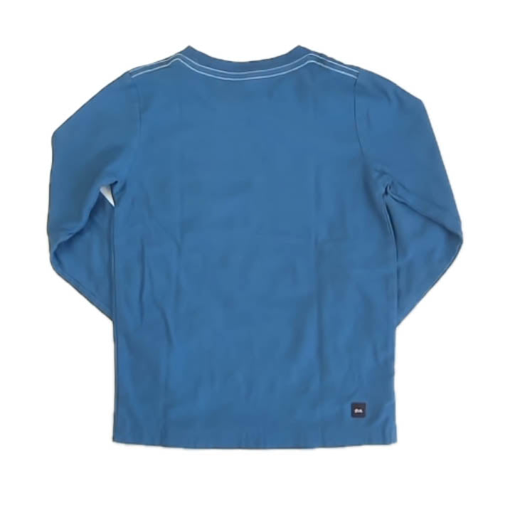 Tea Collection Boys Blue Tree House Long Sleeve T-Shirt Size: 5T Blue Tree House