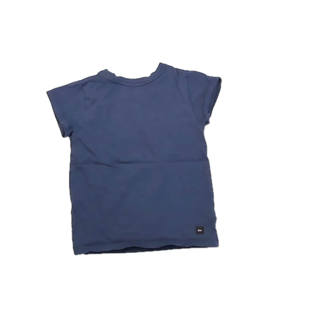 Tea Collection Girls Blue Turtle T-Shirt Size: 4T Blue Turtle