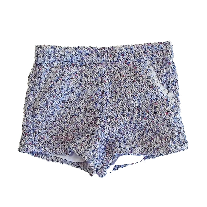 Janie and Jack Girls Blue Tweed Shorts Size: 6 Years Blue Tweed