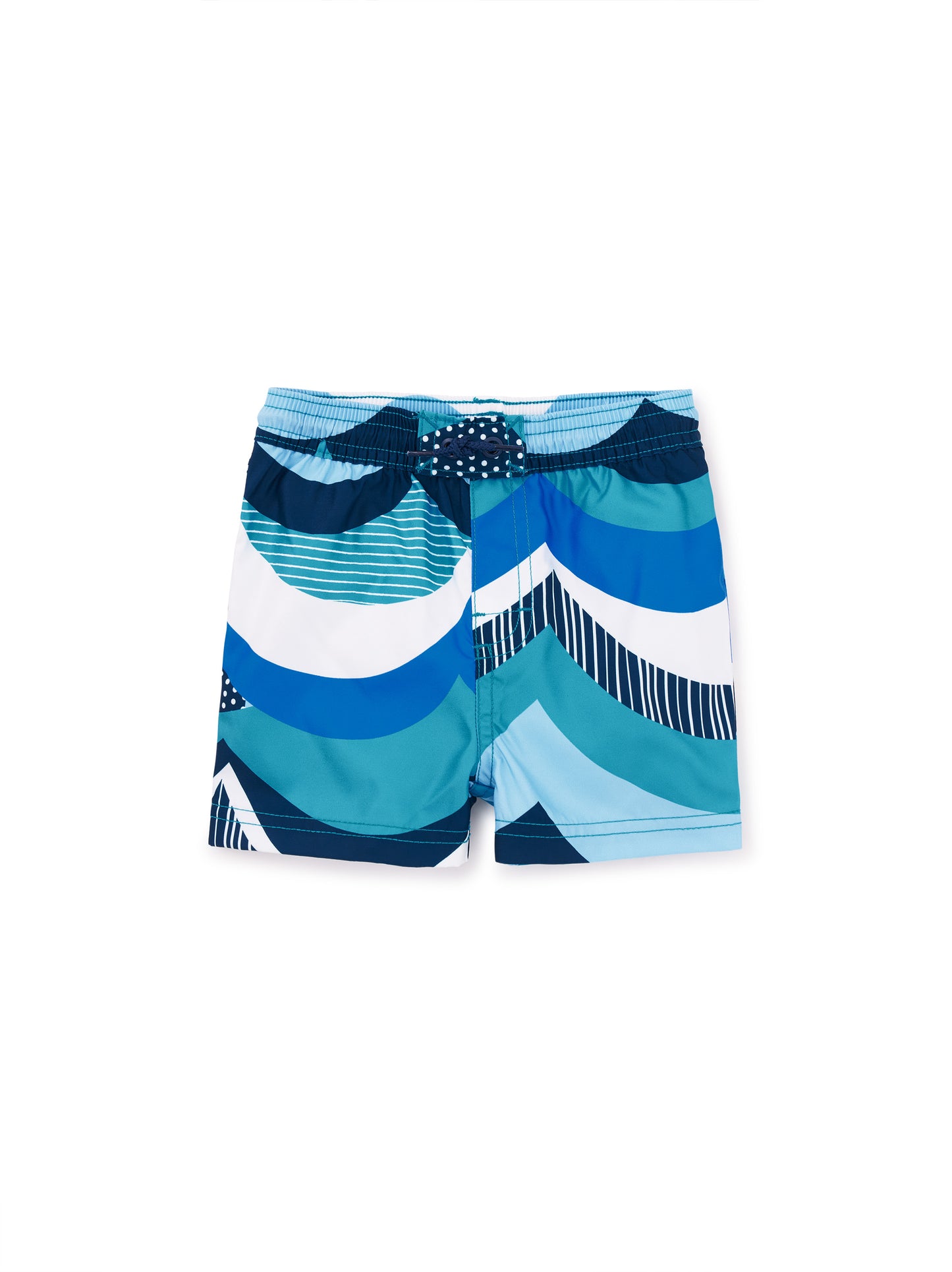 Tea Collection Boys Blue Waves Trunks Size: 18-24 Months Blue Waves
