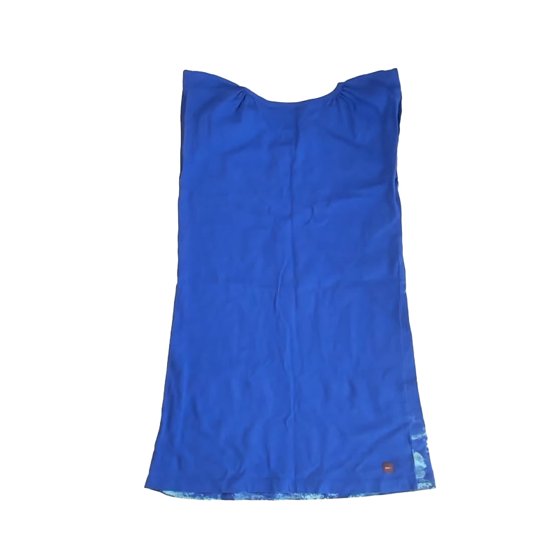 Tea Collection Girls Blue Whales Dress Size: 7 Years Blue Whales