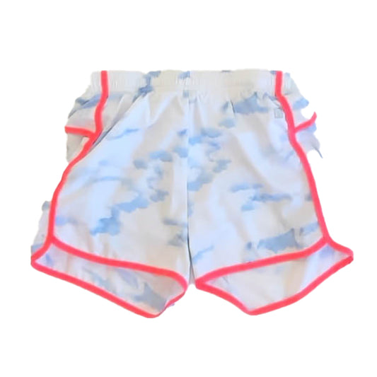 Rockets Of Awesome Girls Blue | White | Coral Athletic Shorts Size: 8 Years Blue | White | Coral
