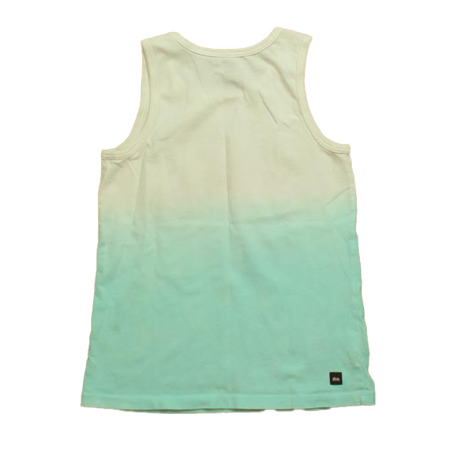 Tea Girls Blue | White | Pink Tank Top Size: 6 Years Blue | White | Pink