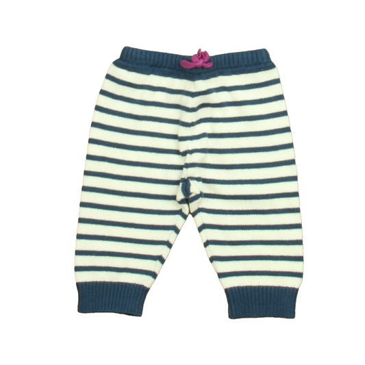 Janie and Jack Girls Blue | White | Purple Leggings Size: 3 Months Blue | White | Purple