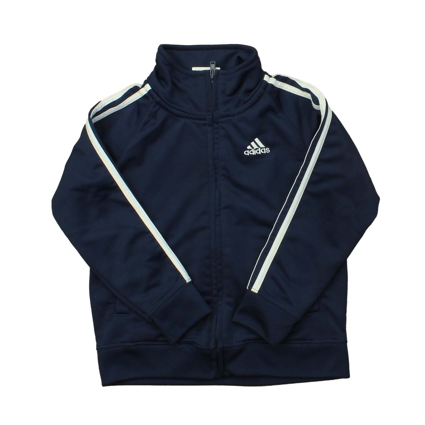 Adidas Boys Blue | White Jacket Size: 24 Months Blue | White