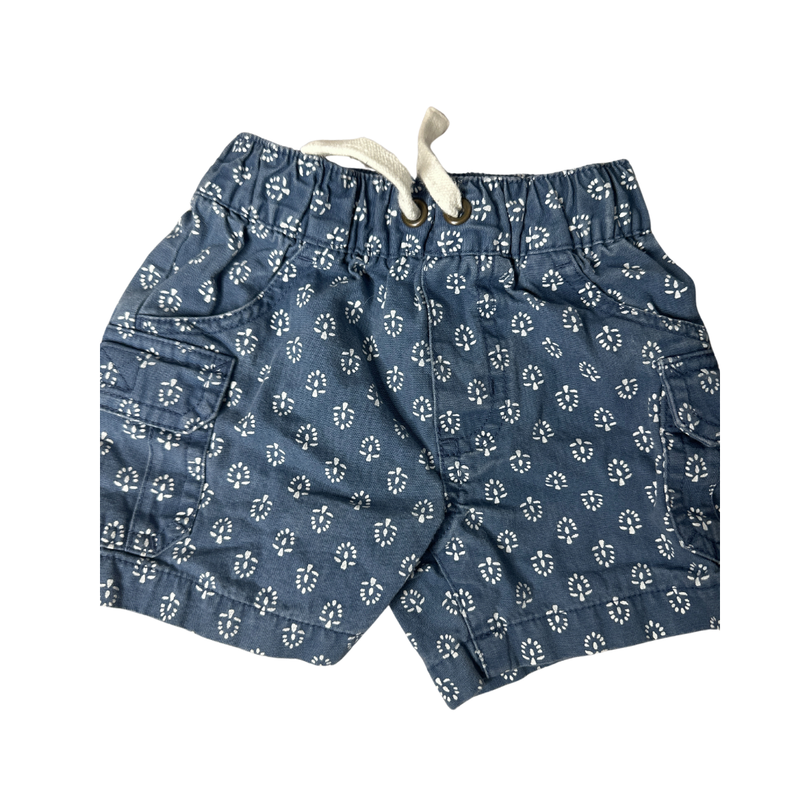 Carters Boys Blue | White Shorts Size: 12 months Blue | White