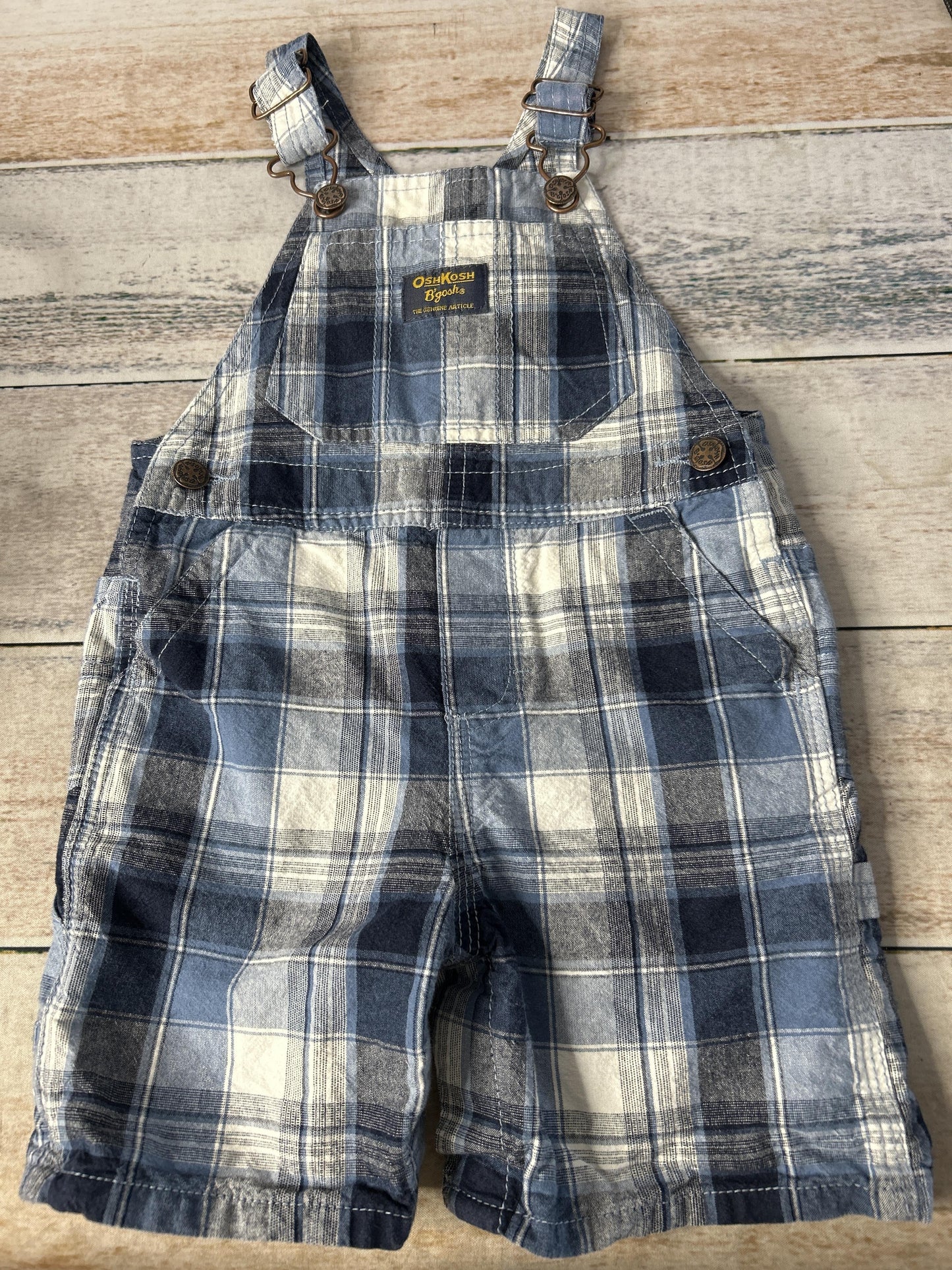 Unisex Blue | White Overalls Size: 18-24 months Blue | White