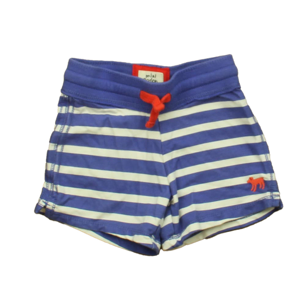 Boden Girls Blue | White Shorts Size: 4T Blue | White