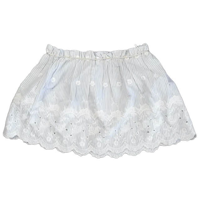 Lanidor Girls Blue | White Skirt Size: 6 Years Blue | White
