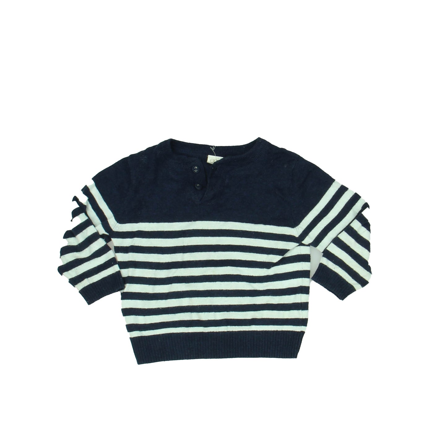 Egg Boys Blue | White Sweater Size: 12-18 Months Blue | White