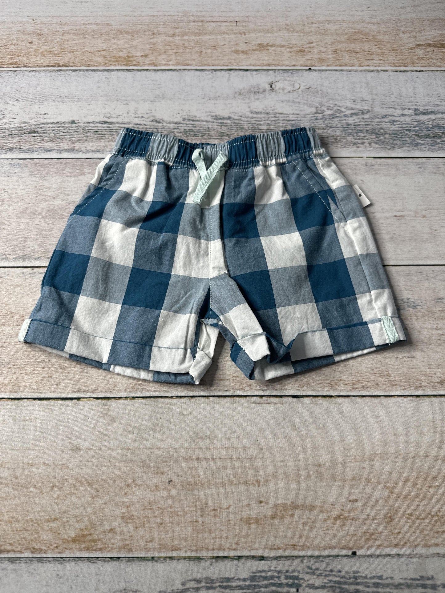 Rockets of Awesome Boys Blue | White Shorts Size: 12-18 months Blue | White