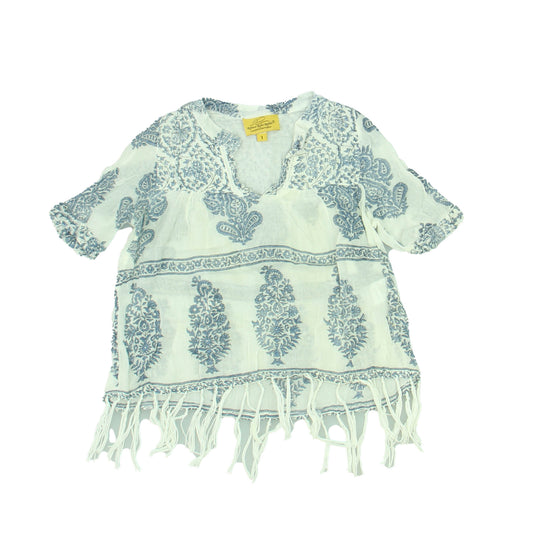 Roberta Roller Rabbit Girls Blue | White Cover-up Size: 12 Months Blue | White