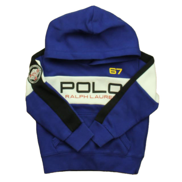 Ralph Lauren Boys Blue | White Hoodie Size: 3T Blue | White