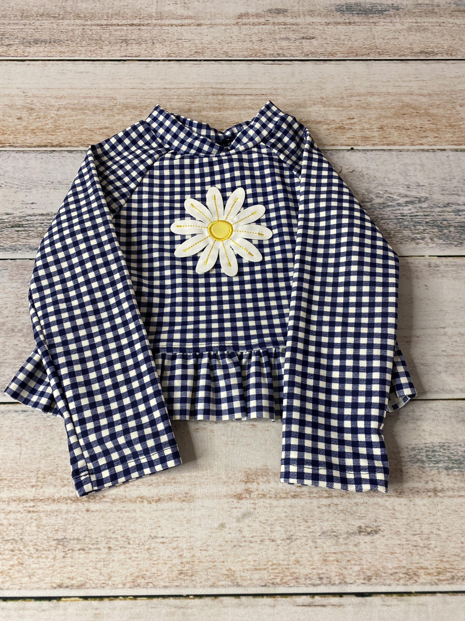 Little Me Girls Blue | White Swimwear Size: 24 months Blue | White