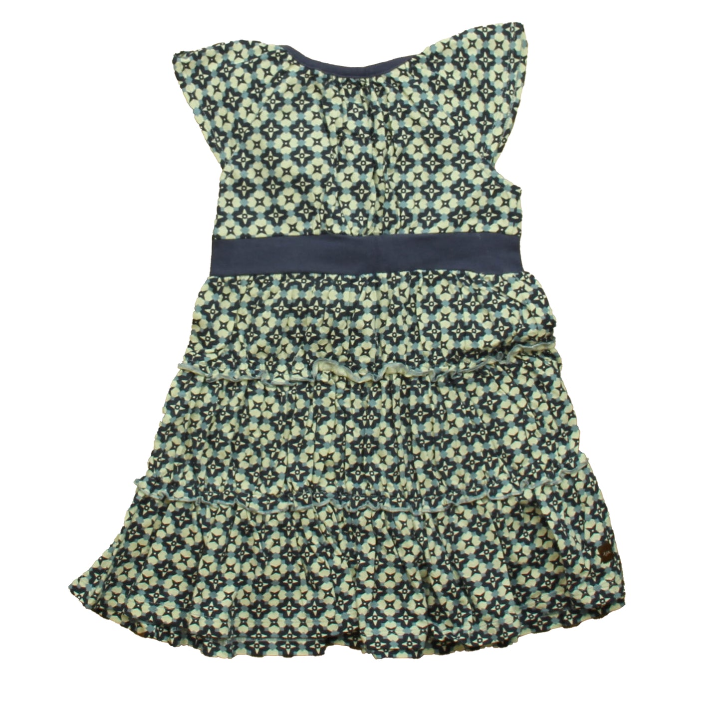 Tea Collection Girls Blue | White Dress Size: 2T Blue | White