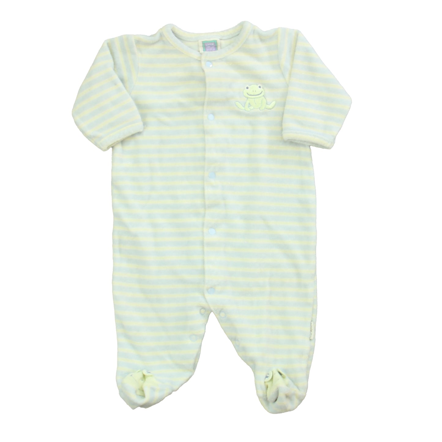 Little Me Boys Blue | White Long Sleeve Outfit Size: 3 Months Blue | White