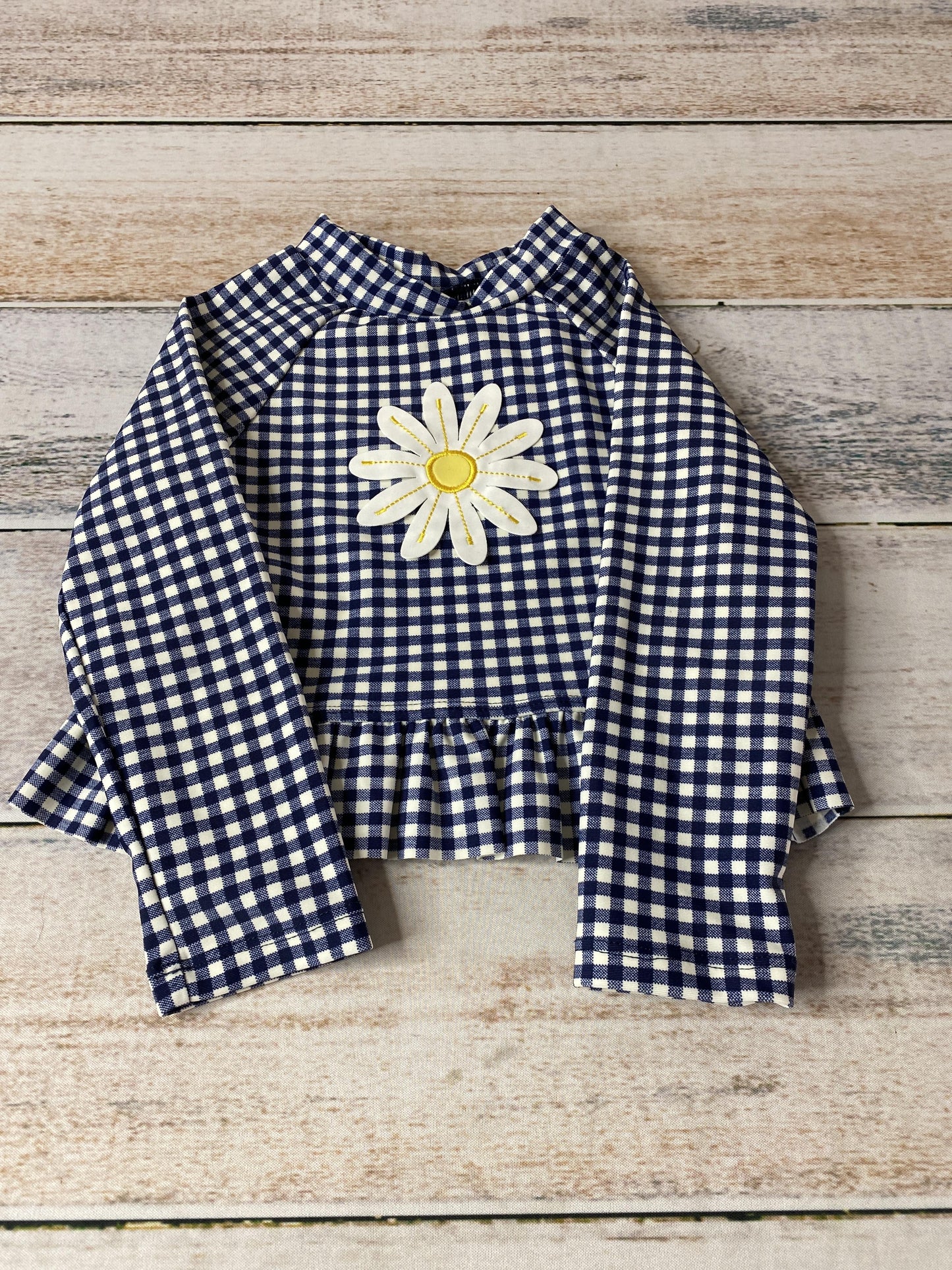 Little Me Girls Blue | White Swimwear Size: 24 months Blue | White