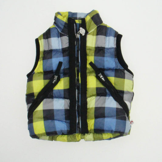 Appaman Boys Blue | Yellow | Black Vest Size: 6-12 Months Blue | Yellow | Black
