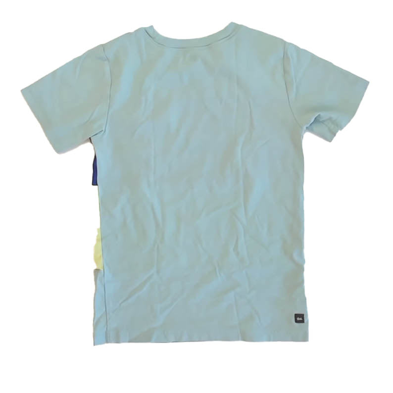 Tea Collection Boys Blue | Yellow Stripe T-Shirt Size: 10 Years Blue | Yellow Stripe