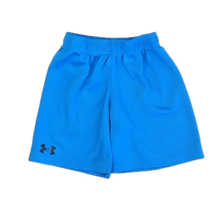 Under Armour Boys Blue Athletic Shorts Size: 6 Years Blue